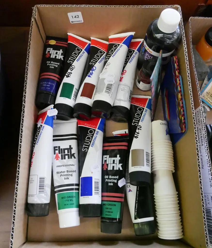 artist's printing ink etc. Image 1++