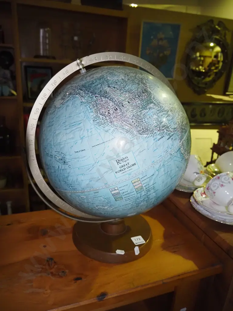 world globe H-410 Image 1++