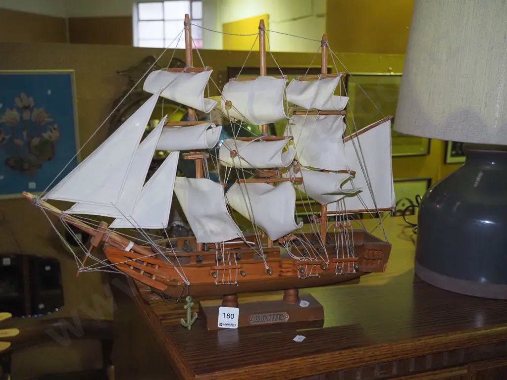 model of USS Constitution H-370 Image 1++