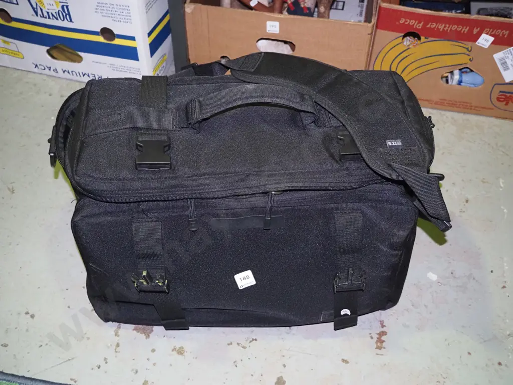 large  black camera/equipment bag Image 1++