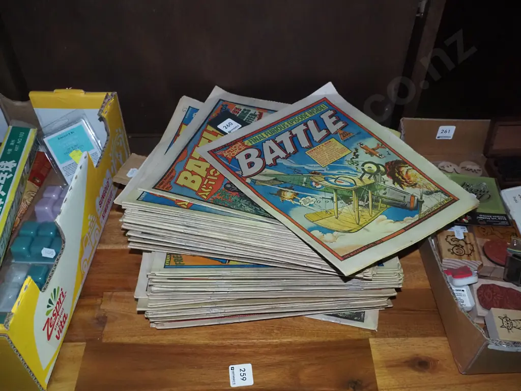 back issues of Battle comic books Image 1++