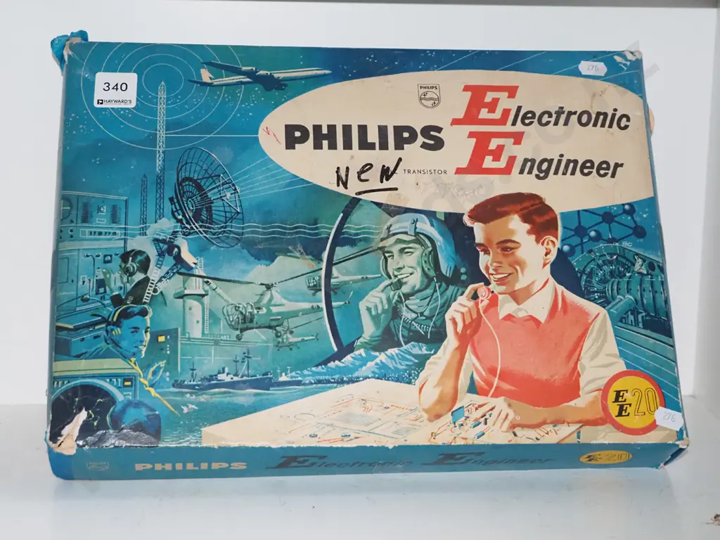 retro Philips electronic engineer kit Image 1++
