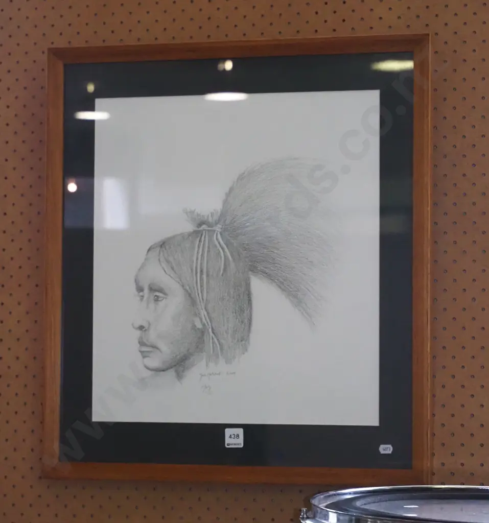 framed pencil - portrait Image 1++
