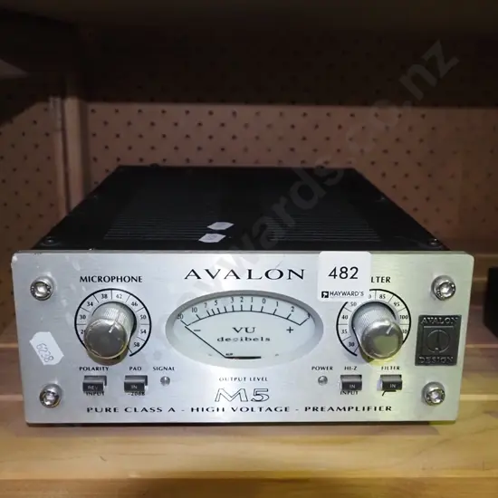 Avalon M5 high voltage studio mic pre-amp - no power supply, untested. AS IS NO RETURNS.