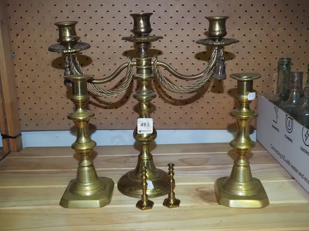candelabra, 4 candlesticks Tallest H-290 Image 1++