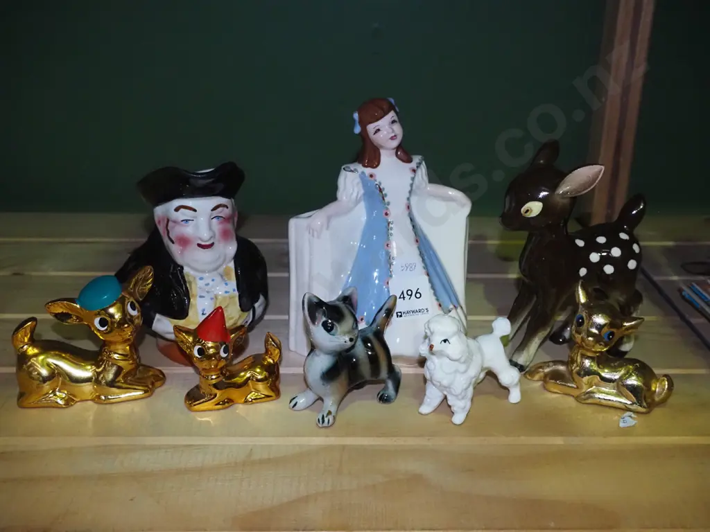 figural vase, toby jug, animal figurines Image 1++