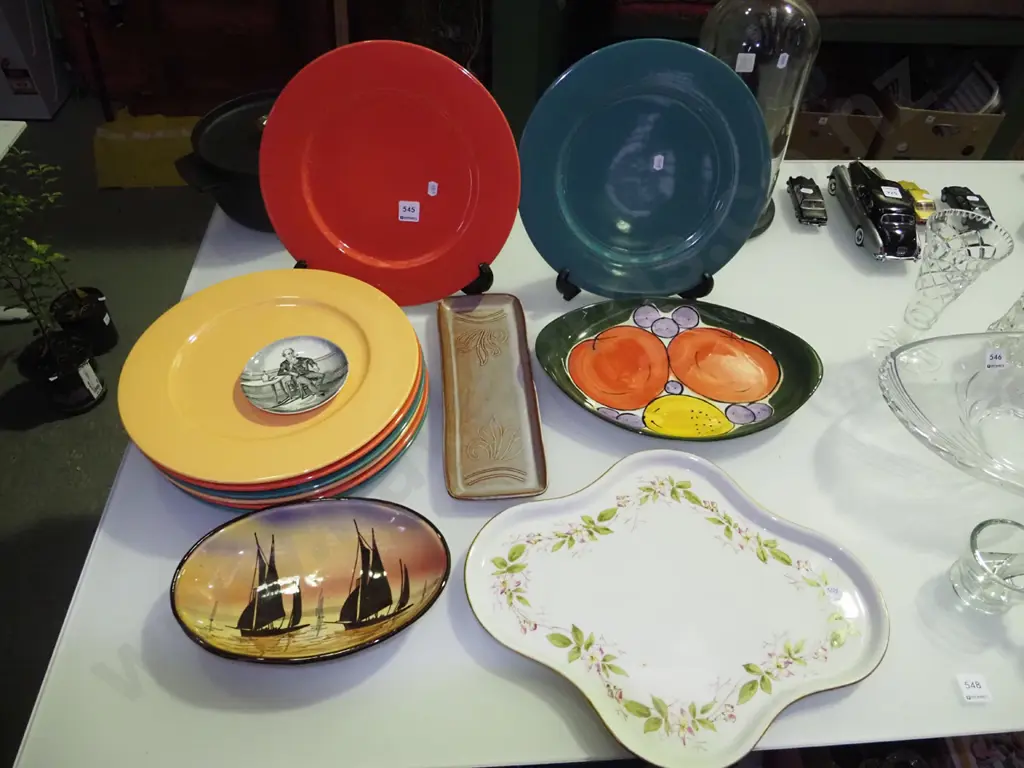 assorted plates Image 1++