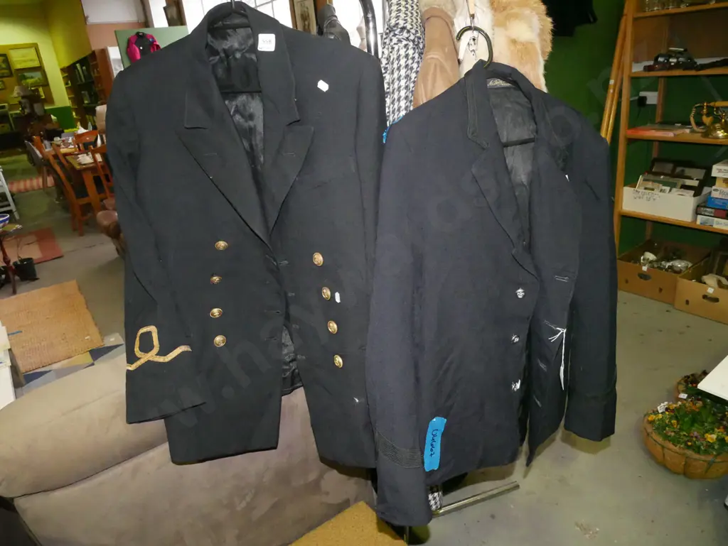 2 gents naval style jackets with military buttons Image 1++