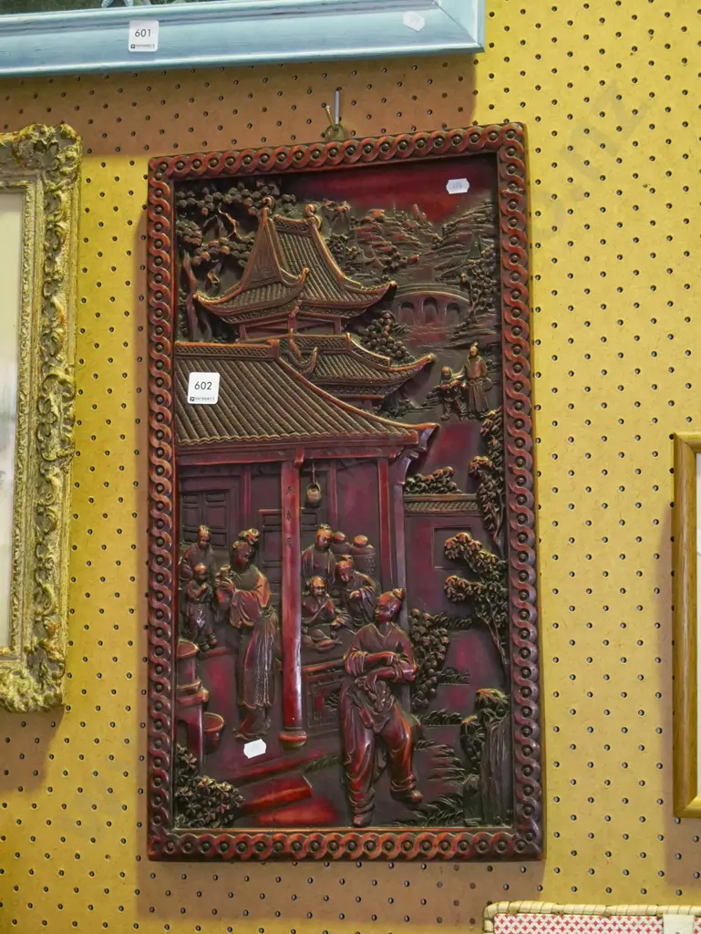 composite 3D Asian wall art Image 1++