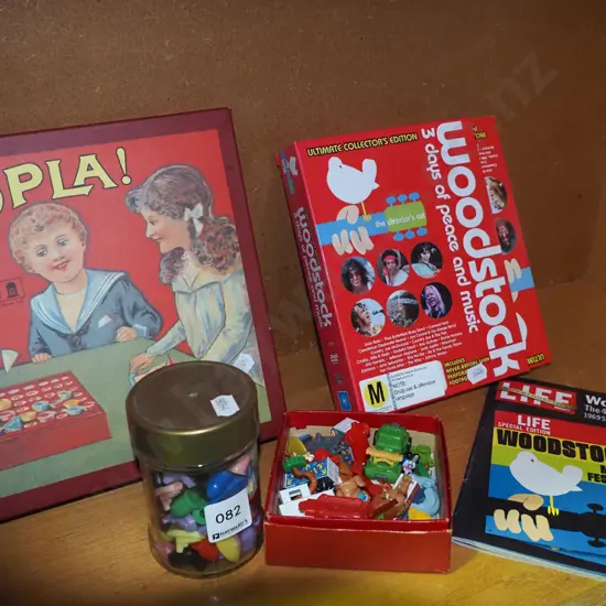 children's toys, Woodstock DVDs