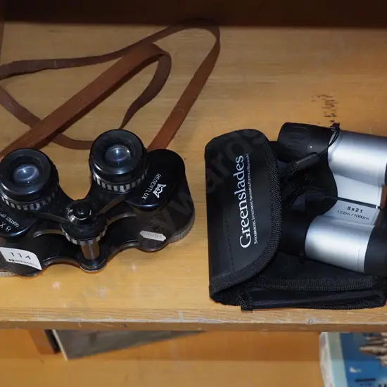 2x binoculars