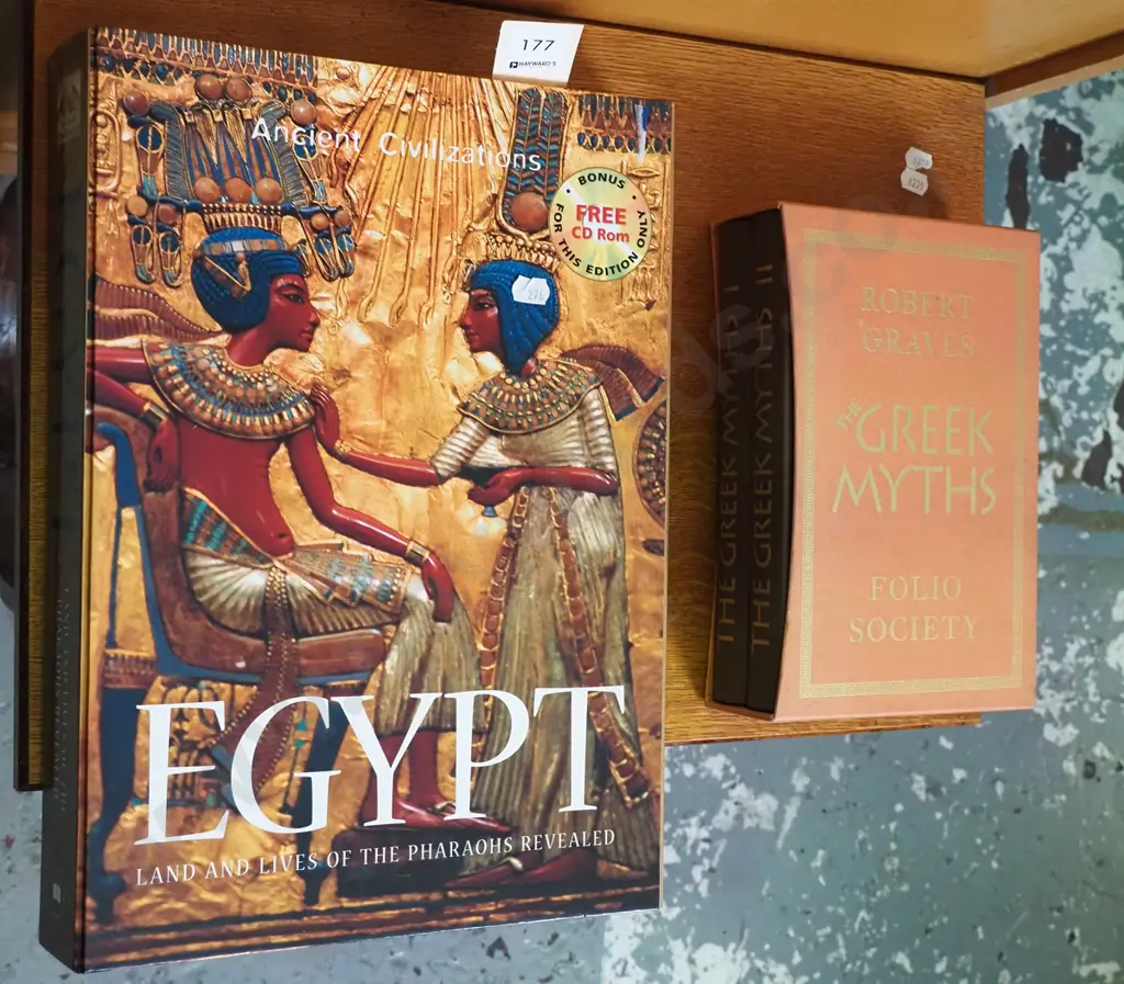books on Egypt and Greek myths Image 1++
