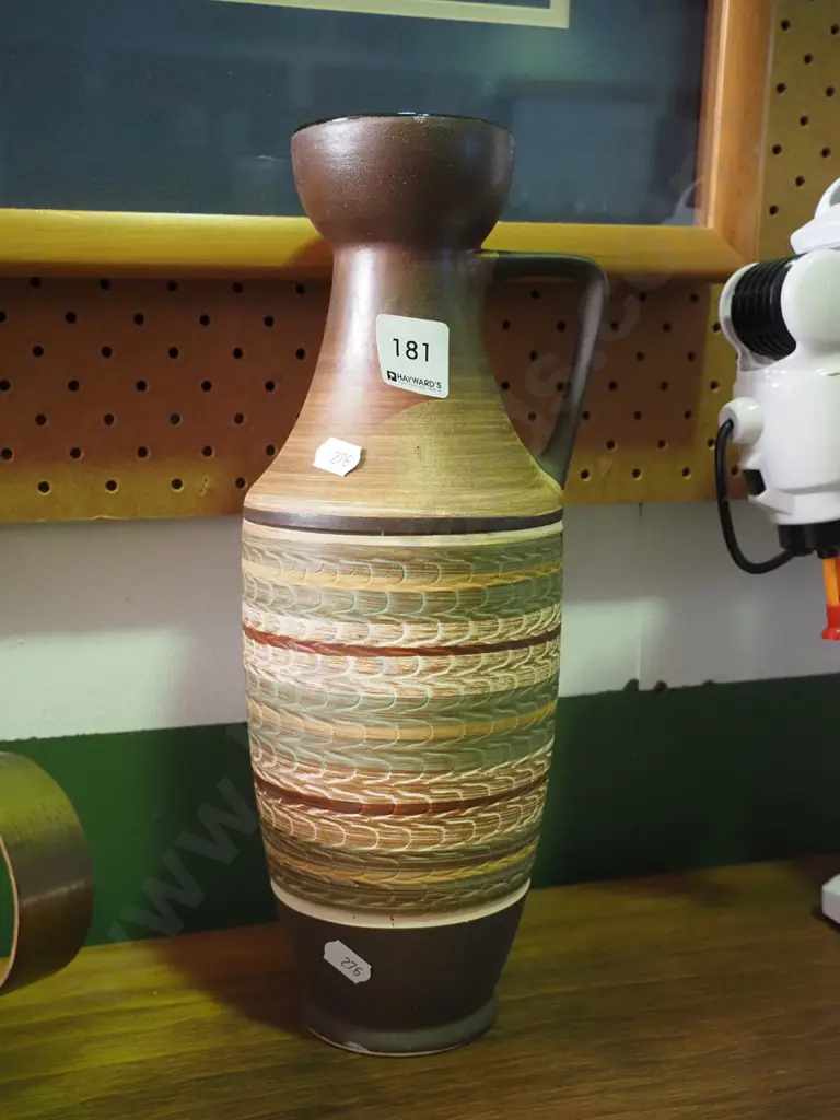 German pottery vase H-210 Image 1++