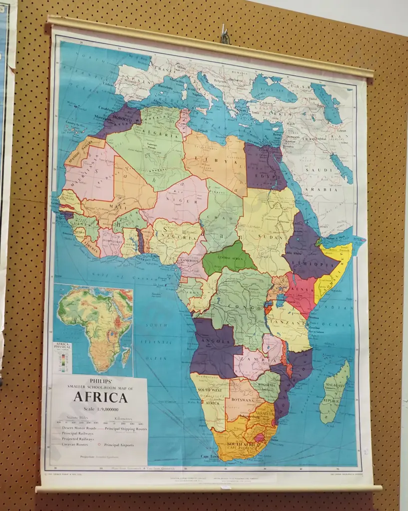 old school map -  Africa Image 1++