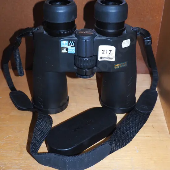 pair of Pentax 12x50 field binoculars