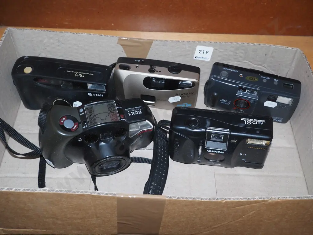 box of 35mm cameras Image 1++
