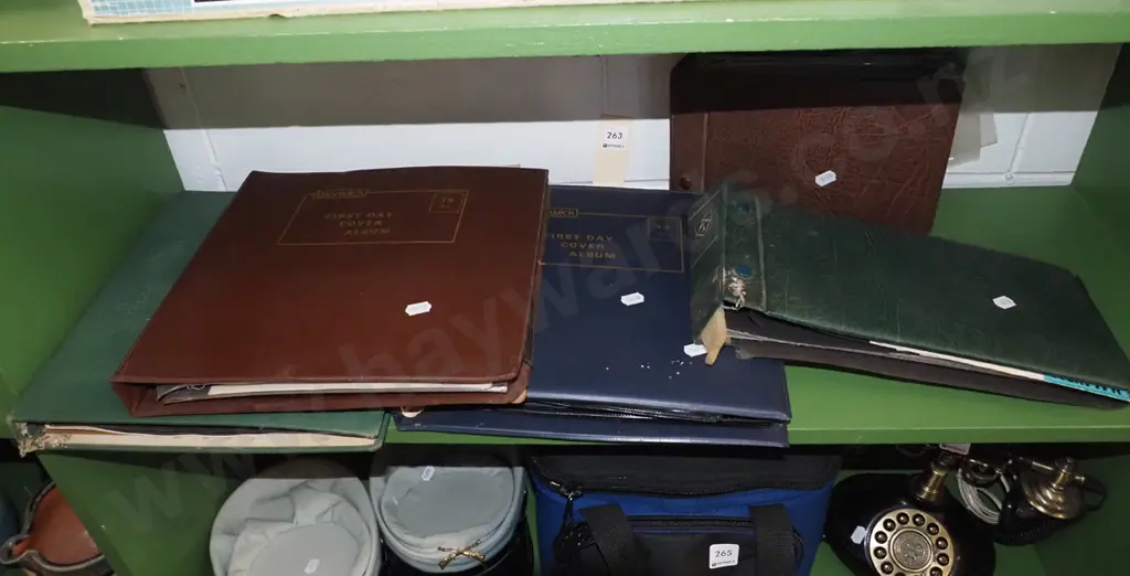 various stamp albums Image 1++