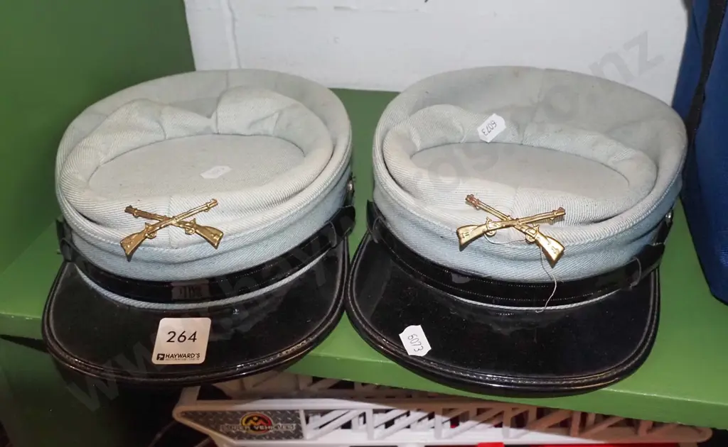 2x reproduction Confederate caps Image 1++