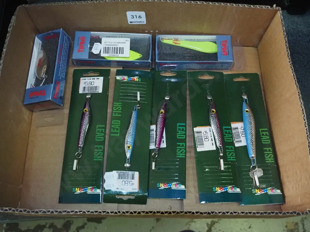 box of fishing lures Image 1++