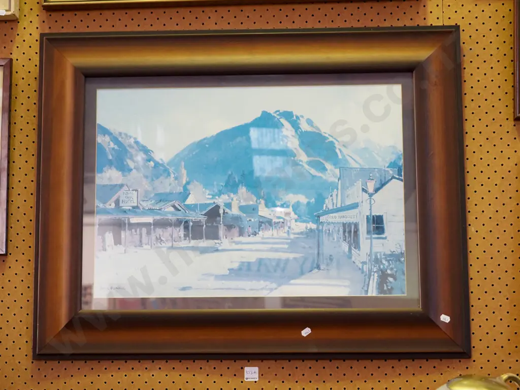 framed Peter Beadle print - faded Image 1++