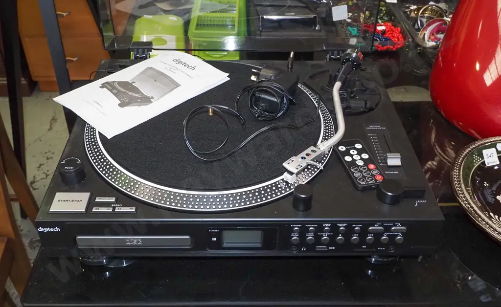 Digitech turntable with CD player & USB Image 1++