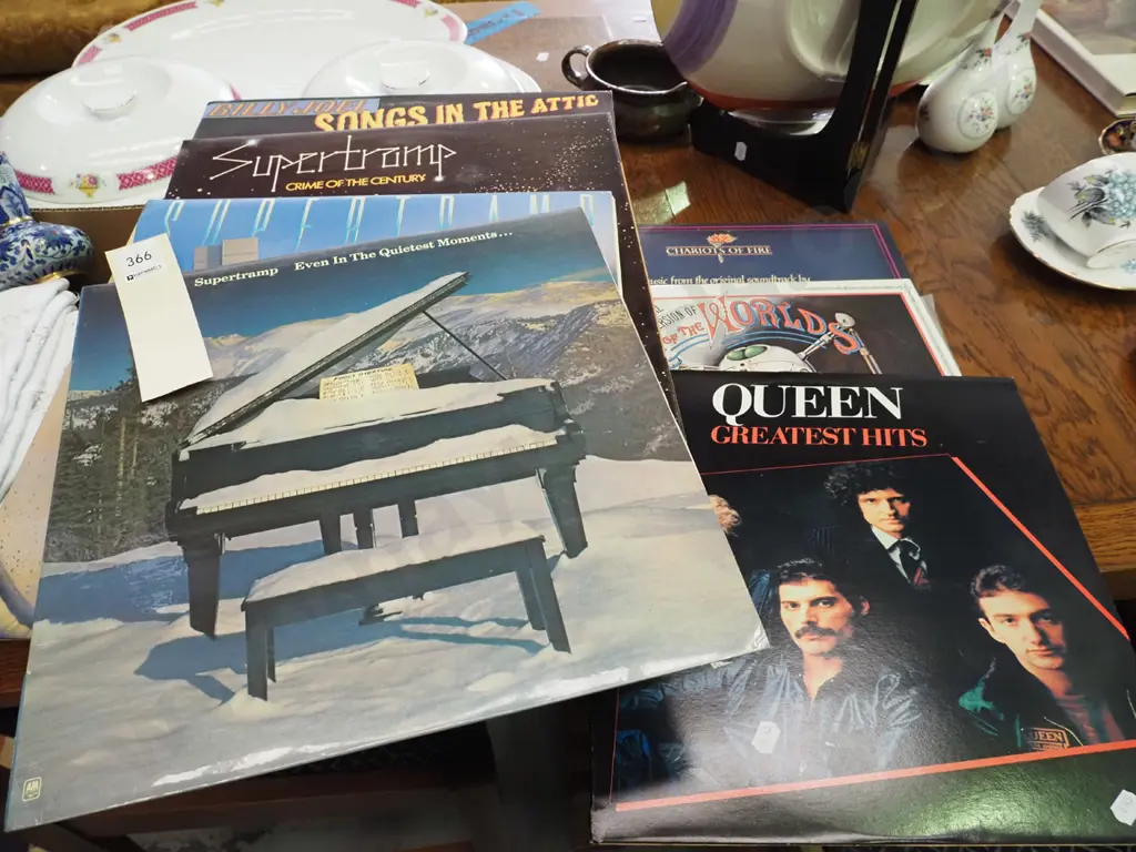 LP records - Queen, Supertramp, Billy Joel etc. Image 1++