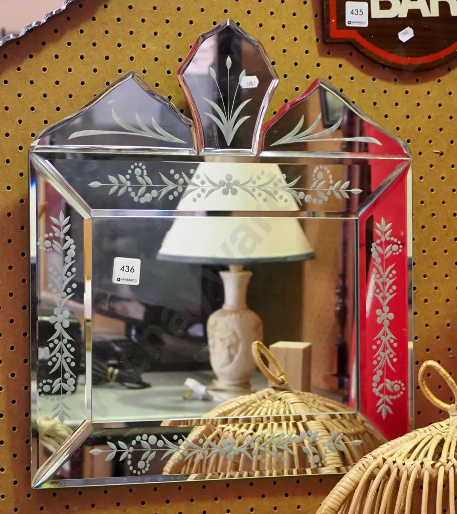 reproduction Victorian style mirror Image 1++