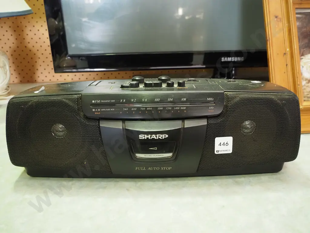 Sharp radio cassette player Image 1++