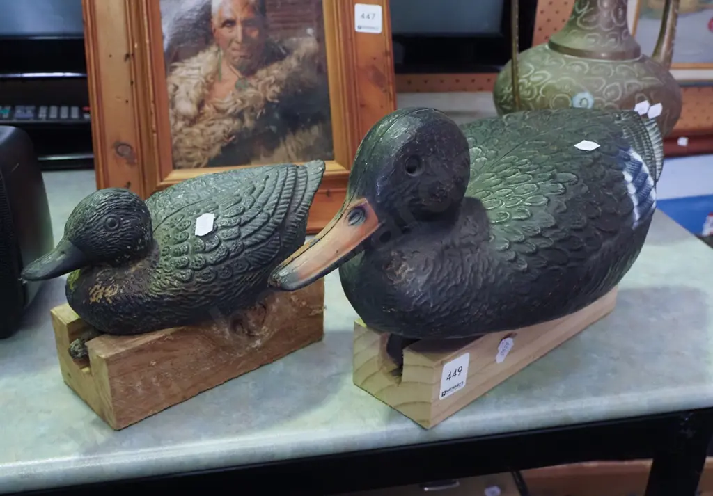 2x duck decoys Image 1++