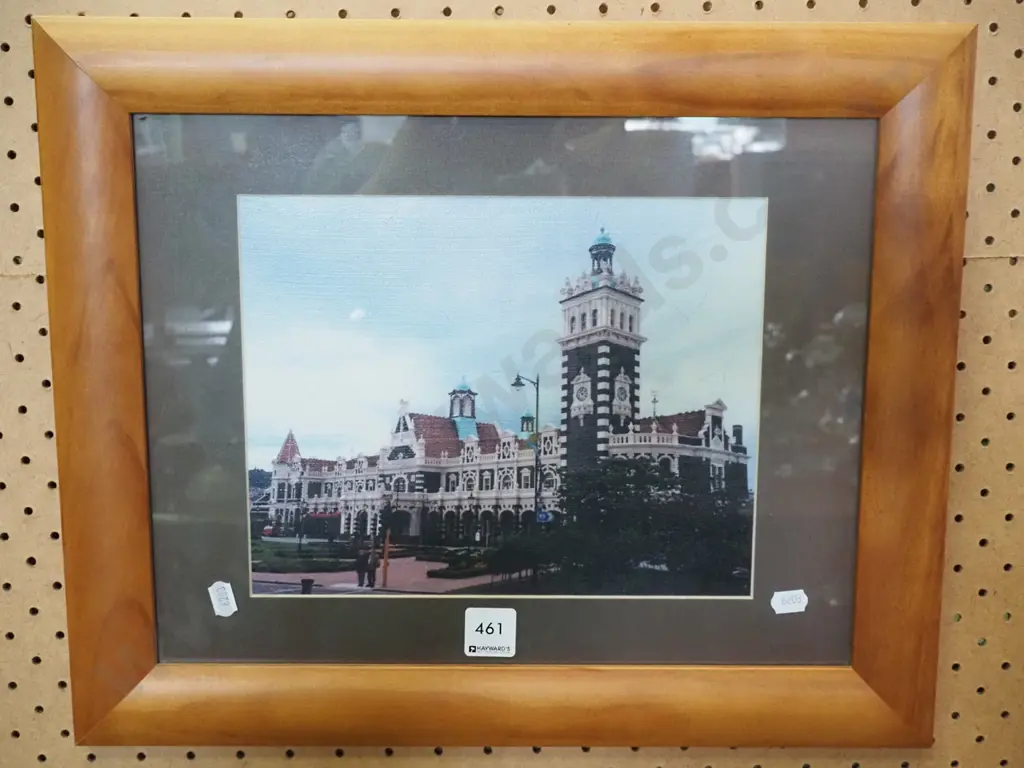 framed photo print - Dunedin Railway Station Image 1++