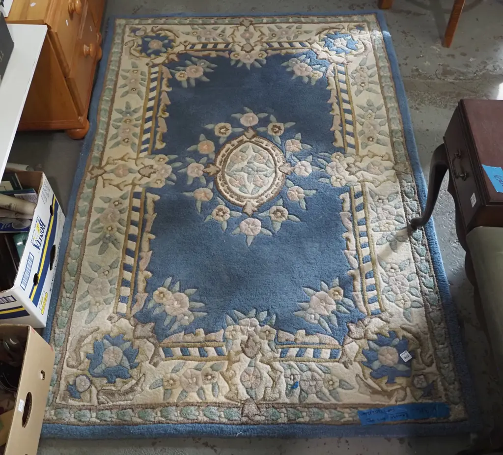 Chinese 100% wool floor mat L-1760 W-1200 Image 1++
