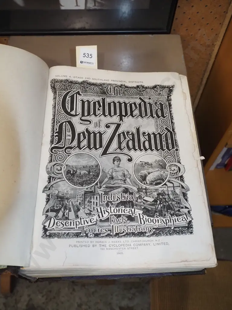 1905 Cyclopedia of Otago and Southland Image 1++