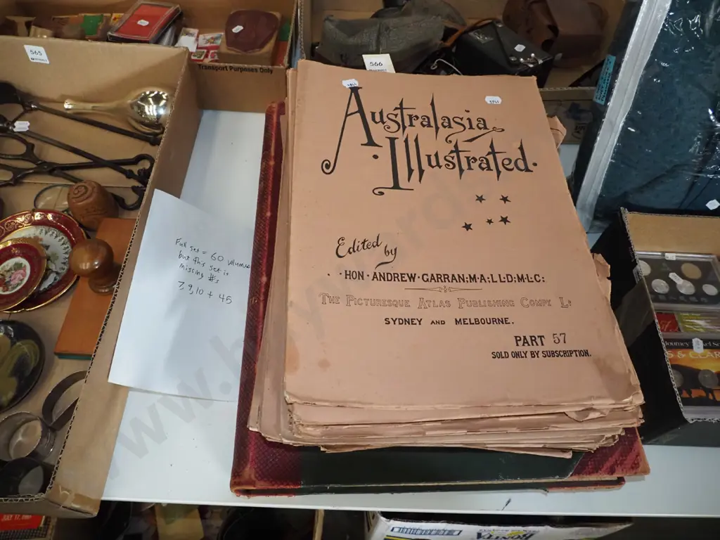issues of Australasia Illustrated - missing issues 7,9,10 and 45 Image 1++