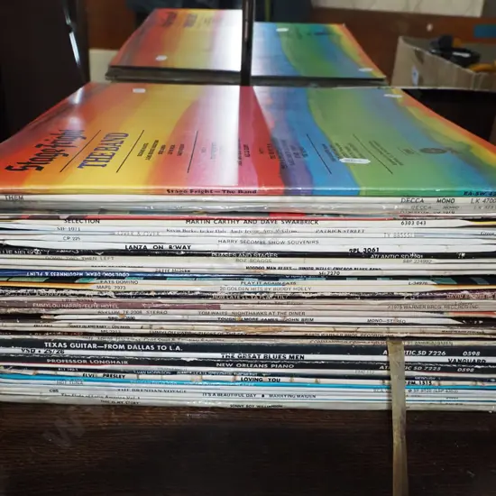 LPs; The Band, The Then etc