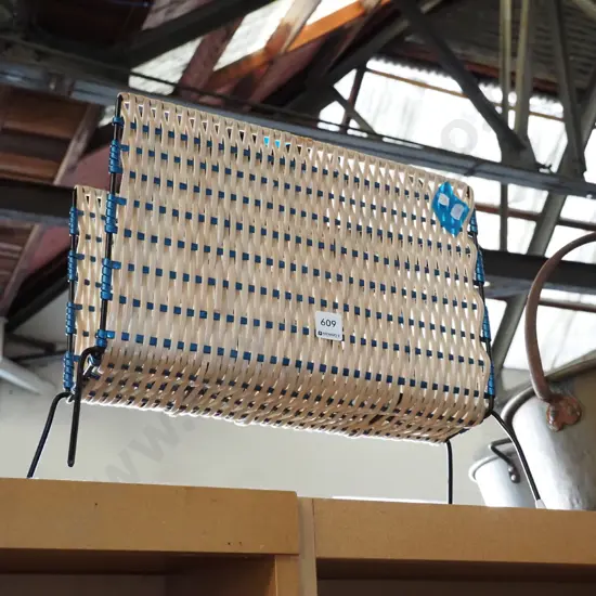 woven magazine rack