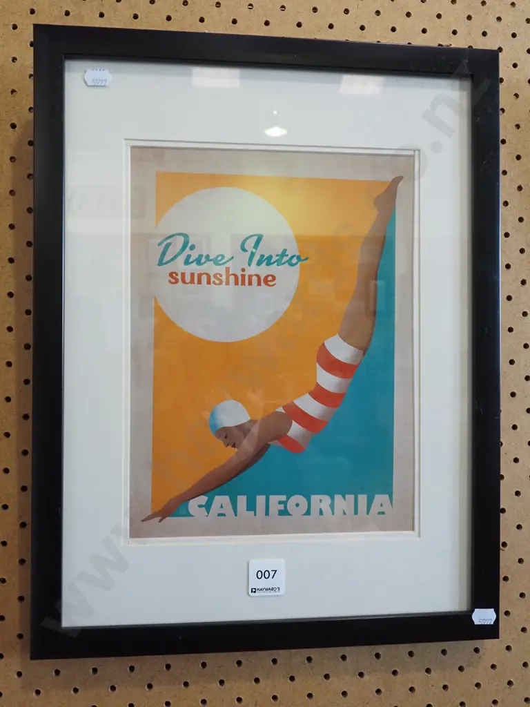 reproduction California advertising print Image 1++