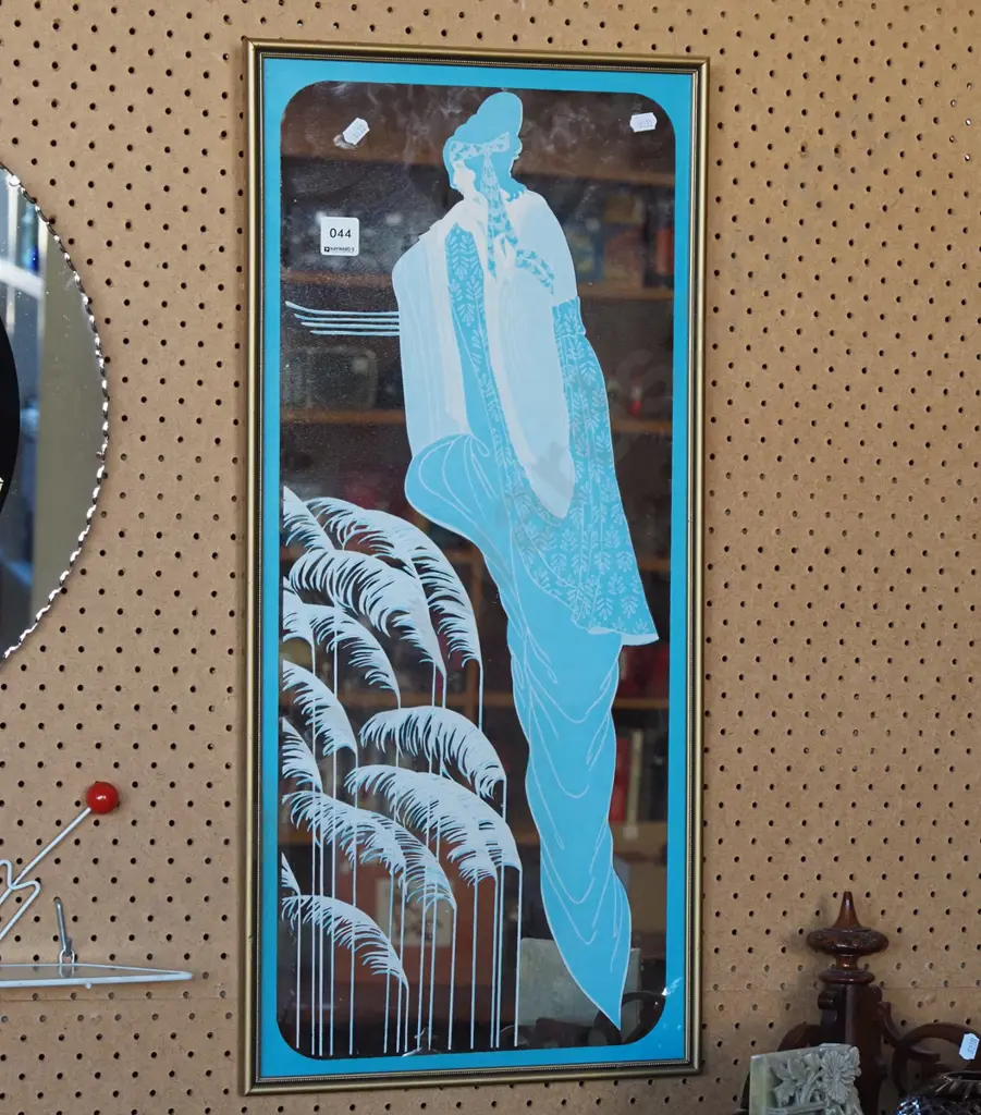 reproduction deco picture mirror - some fading Image 1++