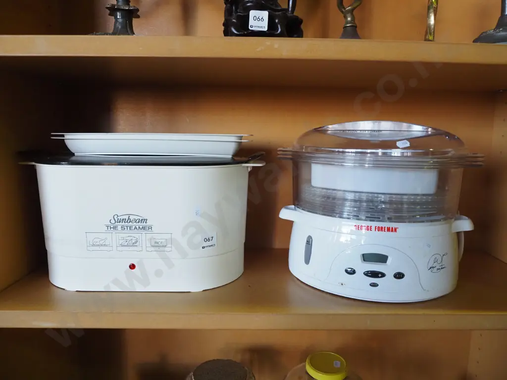 Sunbeam steamer, George Foreman steamer Image 1++