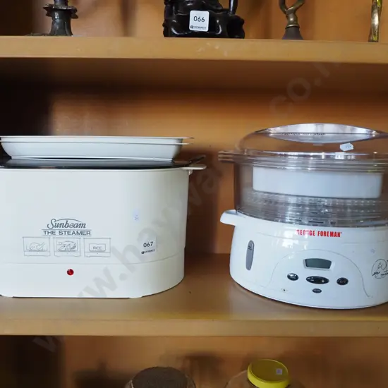 Sunbeam steamer, George Foreman steamer