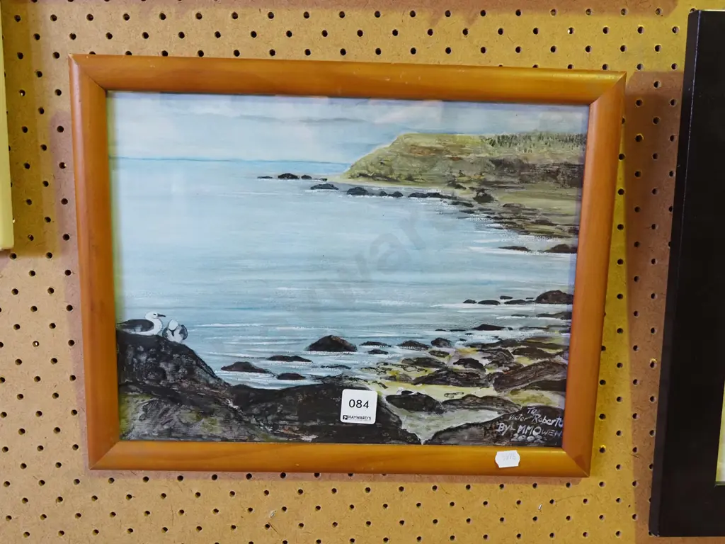 framed acrylic - coastal scene Image 1++