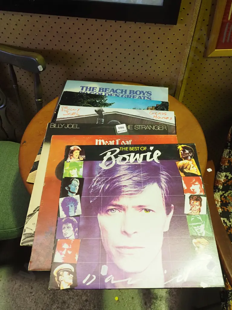 LPs; David Bowie, Meatloaf, Billy Joel etc Image 1++