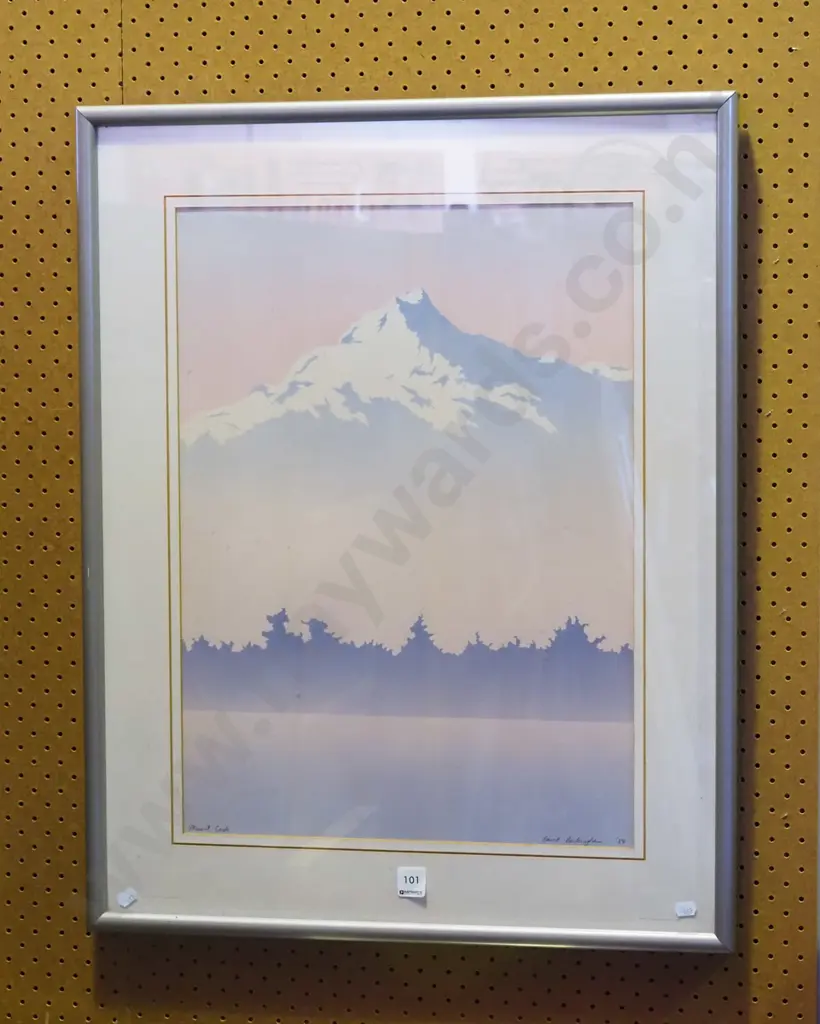 David Beckingham '84 - framed print - Mt Cook Image 1++
