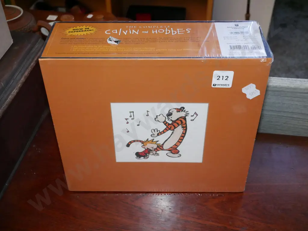unopened shrink-wrapped Complete Works of Calvin and Hobbs Image 1++