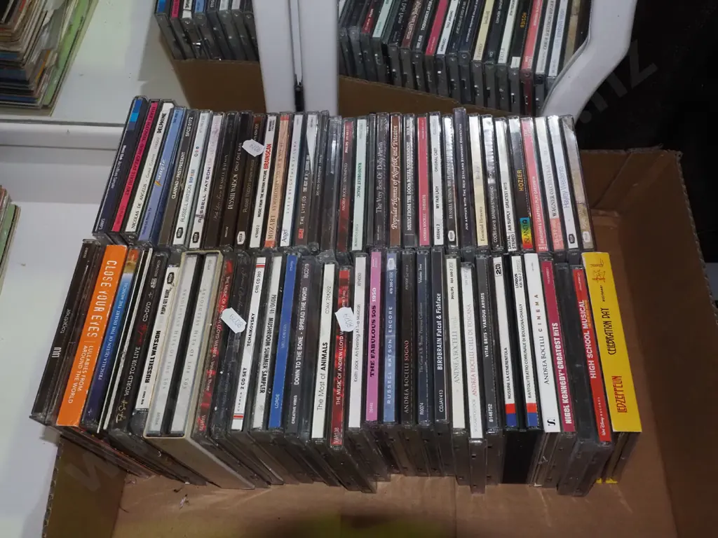 box of CDs Image 1++