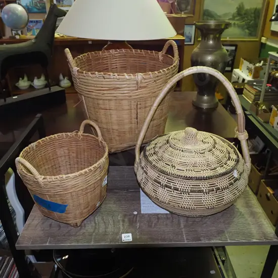 3x baskets