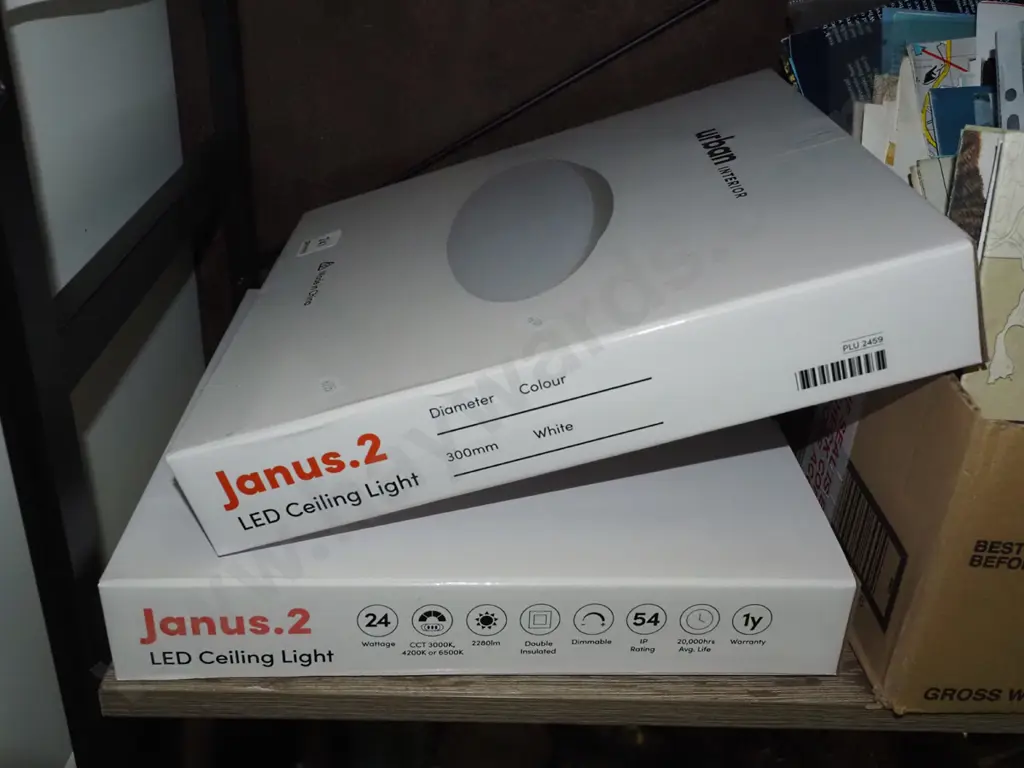 2x as new boxed LED ceiling lights Image 1++