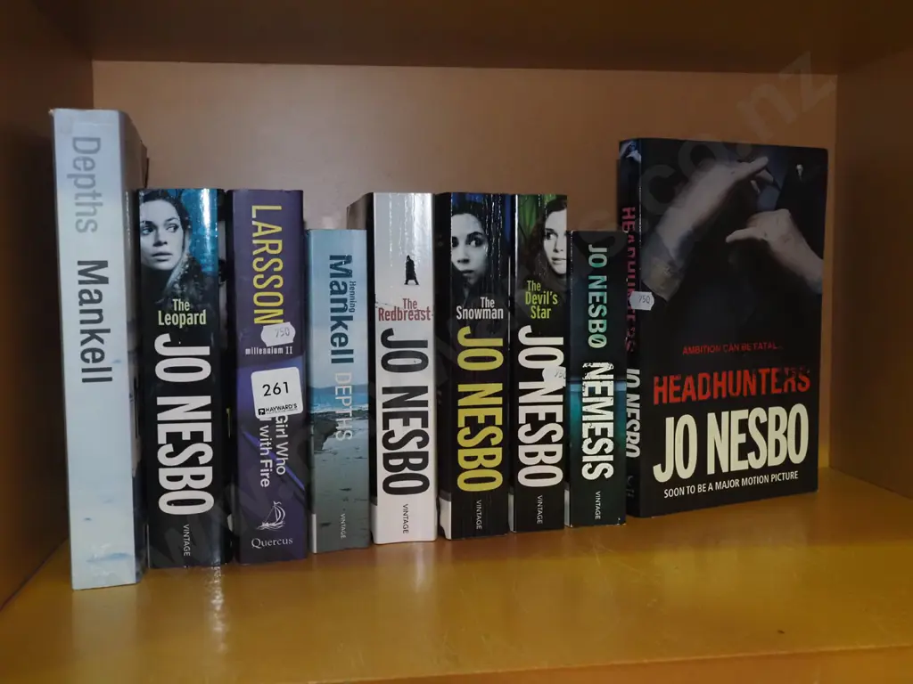 Jo Nesbo books etc Image 1++