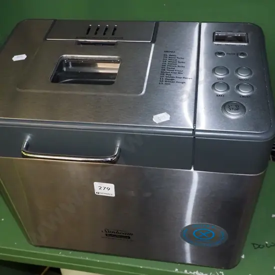 Sunbeam bread maker