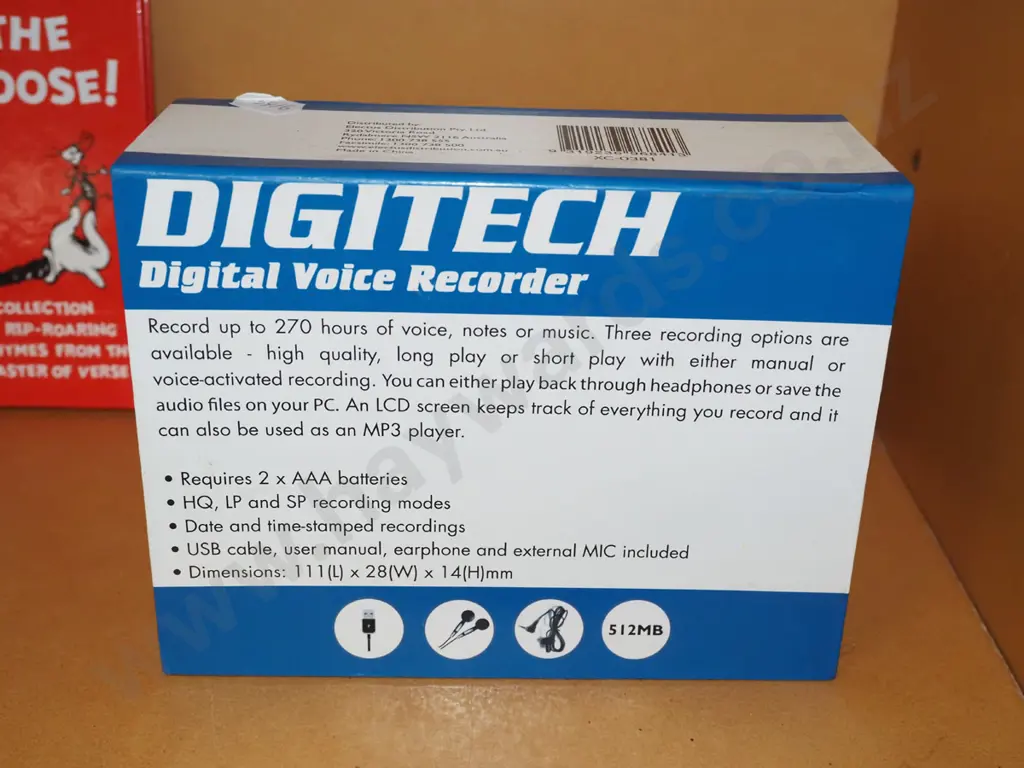 Digitec voice recorder Image 1++