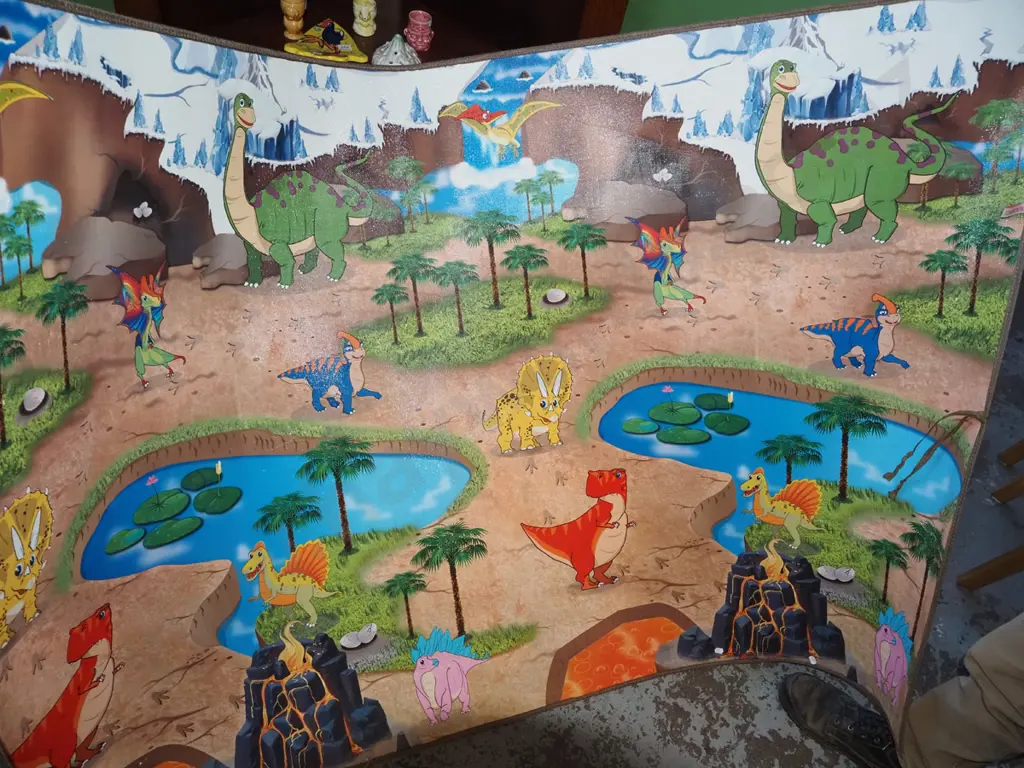 children's dinosaur themed play mat Image 1++